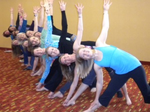 Great teacher training in Des Moines with James Miller and yoga teachers/lovers.